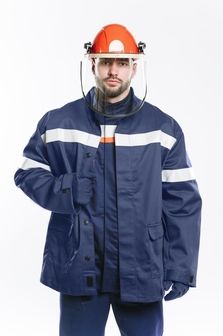 Куртка-накидка летняя для защиты от электродуги СПн04-Л II (класс 1), 9 кал/см2